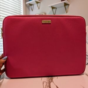 Pink Kate Spade laptop case
